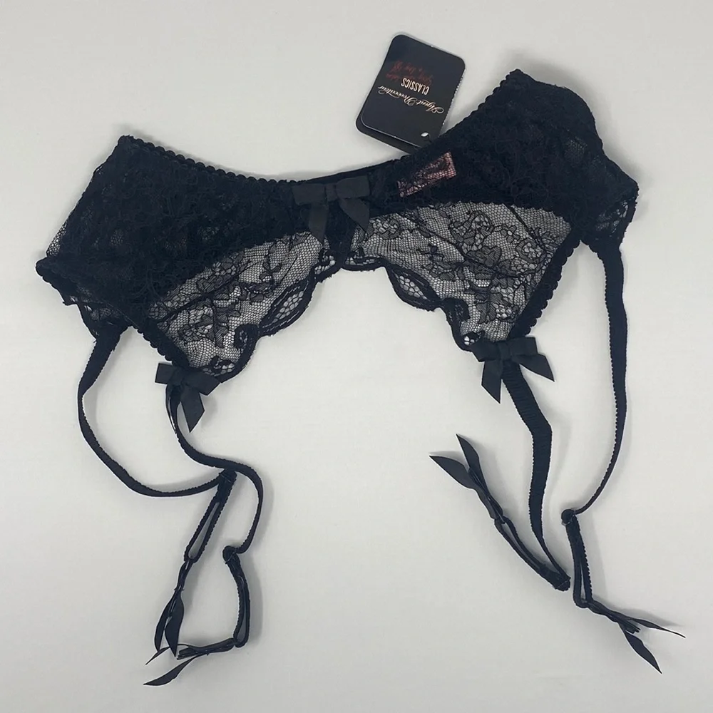 Agent Provocateur Love Black Suspender NWT - Picture 8 of 14